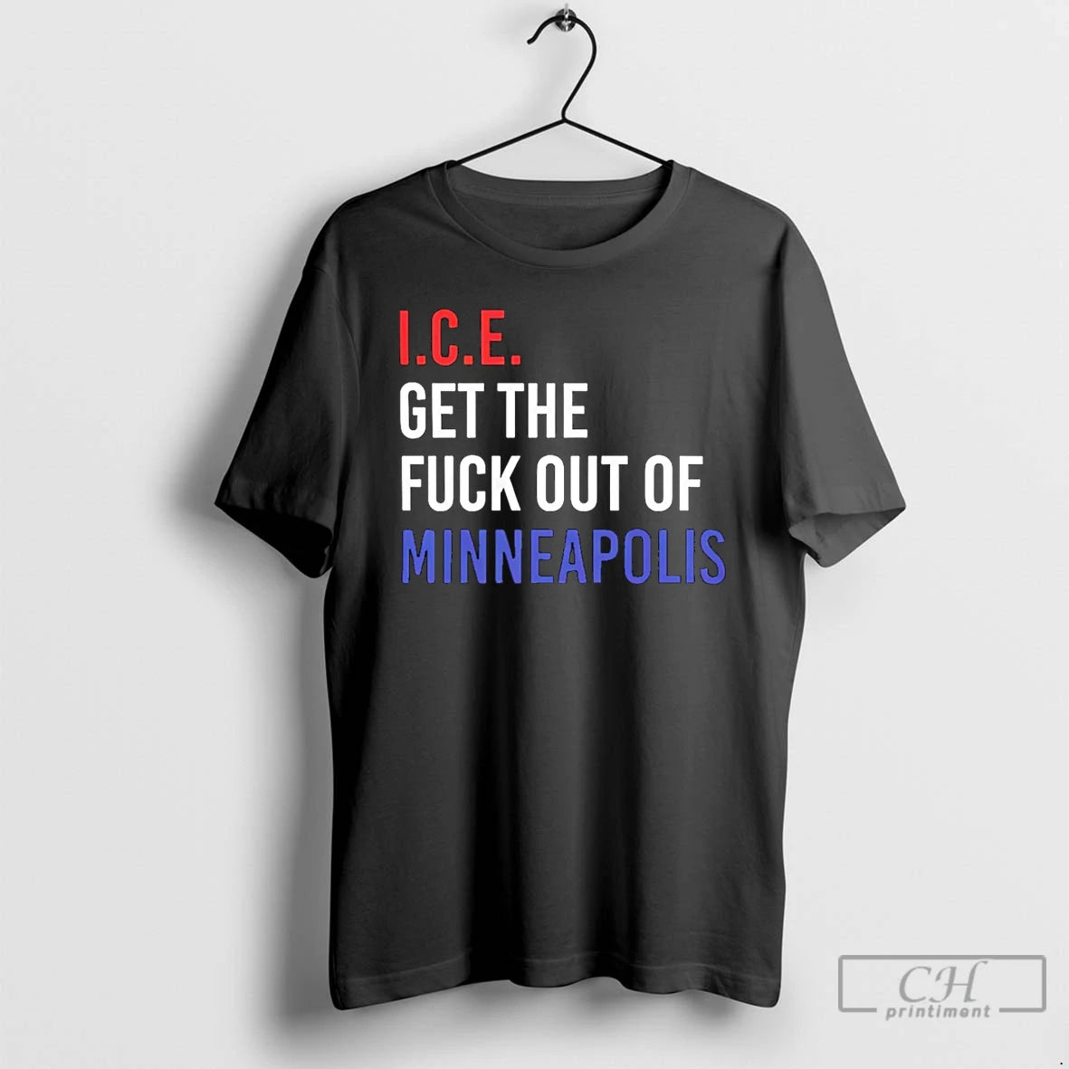 Premium Ice Get The Fuck Out Minneapolis T-Shirts, Hoodie, Sweatshirt | CoreVibeTees.com