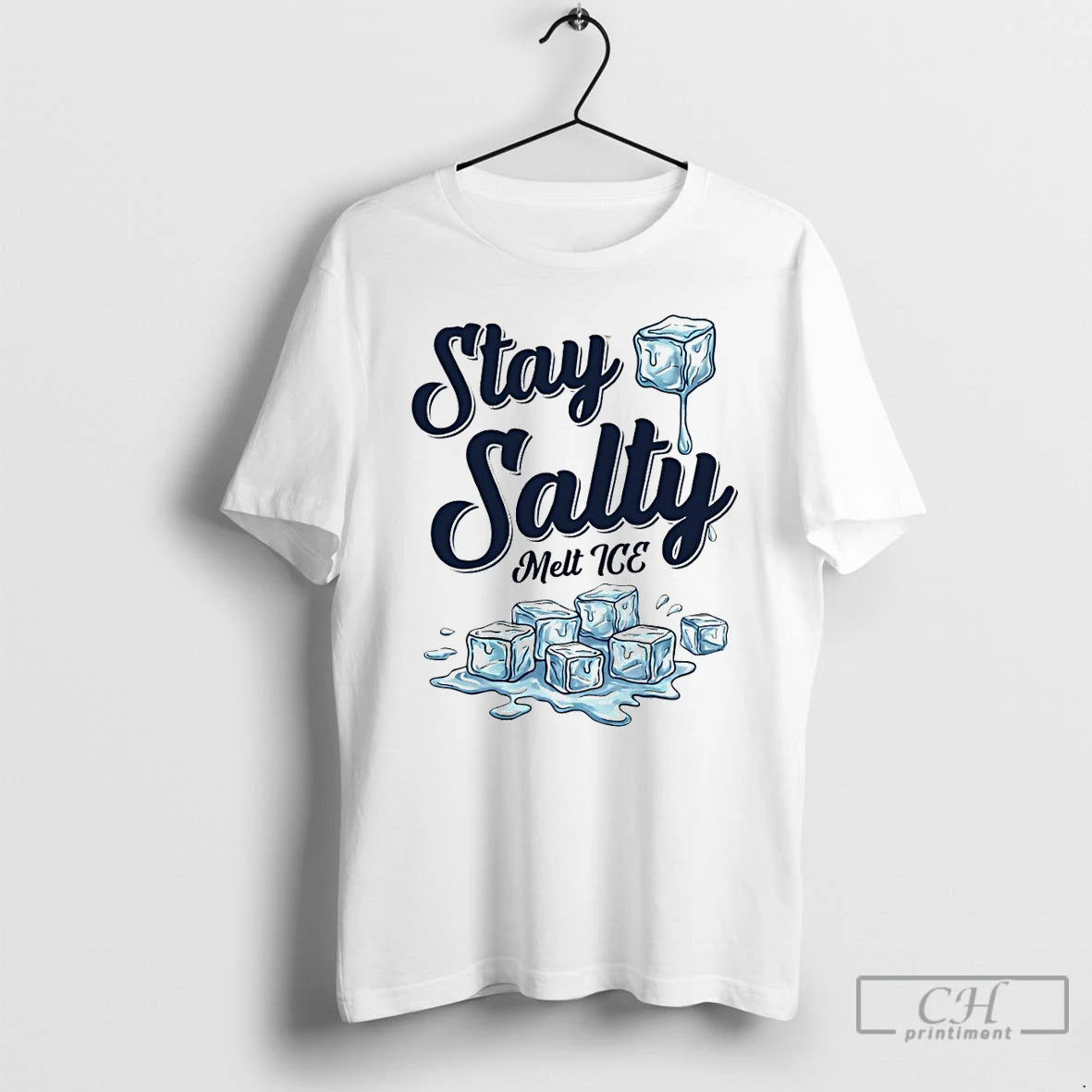 Premium Ice Stay Salty Melt Ice Anti Ice Abolish T-Shirts, Hoodie, Sweatshirt | CoreVibeTees.com