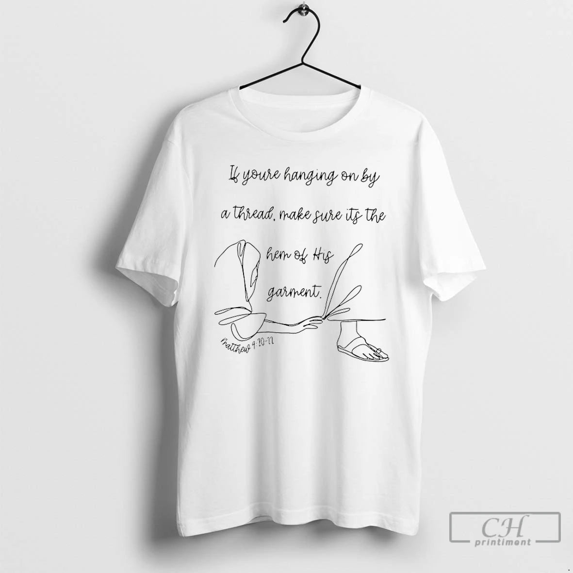 Premium If Youre Hanging On By A Thread Make Sure Its The Hem Of His T-Shirts, Hoodie, Sweatshirt | CoreVibeTees.com