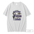 Premium Im Not Yelling Im A Ravens Girl We Just Talk Loud Tee T Shirts
