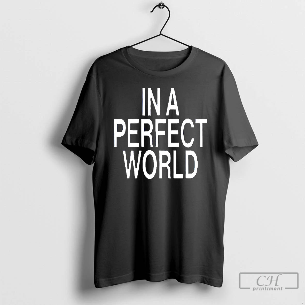 Premium In A Perfect World T-Shirts, Hoodie, Sweatshirt | CoreVibeTees.com