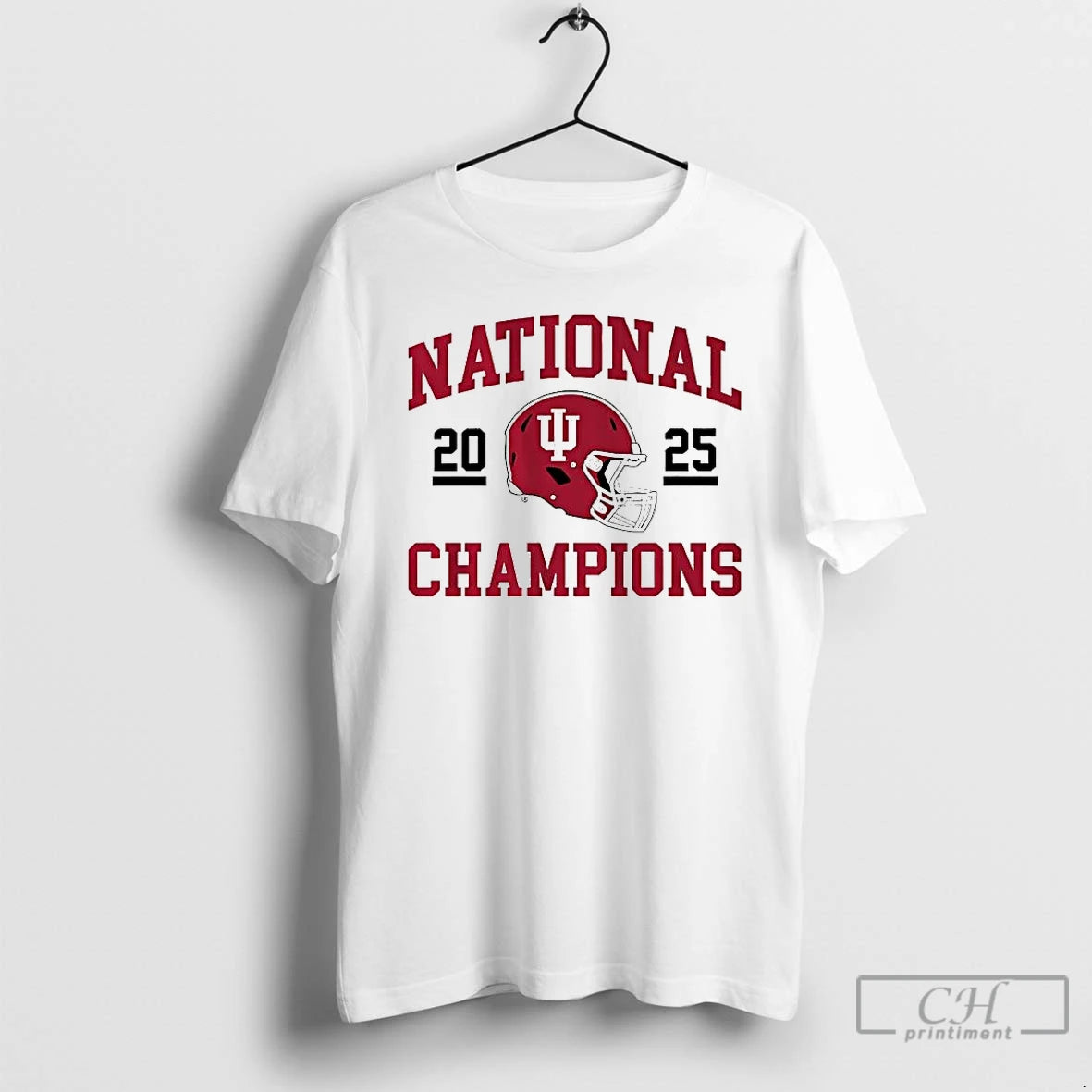 Premium Indiana Football 2025 Cfp National Champions Helmet T-Shirts, Hoodie, Sweatshirt | CoreVibeTees.com
