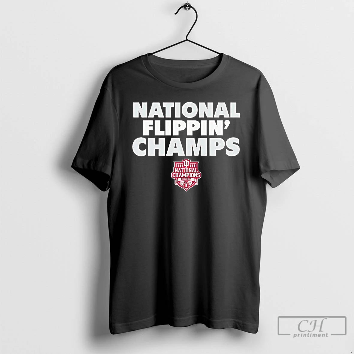 Premium Indiana Football 2025 National Flippin Champs T-Shirts, Hoodie, Sweatshirt | CoreVibeTees.com