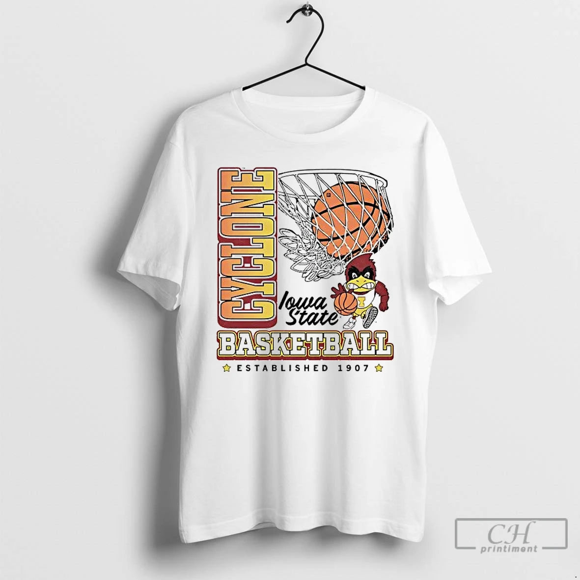 Premium Iowa State Basketball Established 1907 Hilton Coliseum T-Shirts, Hoodie, Sweatshirt | CoreVibeTees.com