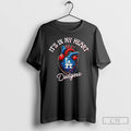 Premium Its In My Heart Los Angeles Dodgers Baseball Lovers T Shirts