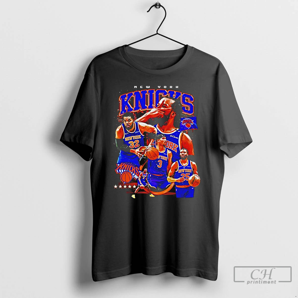 Premium Jalen Brunson Kat New York Knicks Basketball Players Nba 2026 Vintage T Shirts Sweater