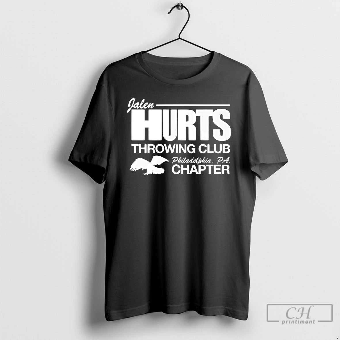 Premium Jalen Hurts Throwing Club Philadelphia Pa Chapter T-Shirts, Hoodie, Sweatshirt | CoreVibeTees.com
