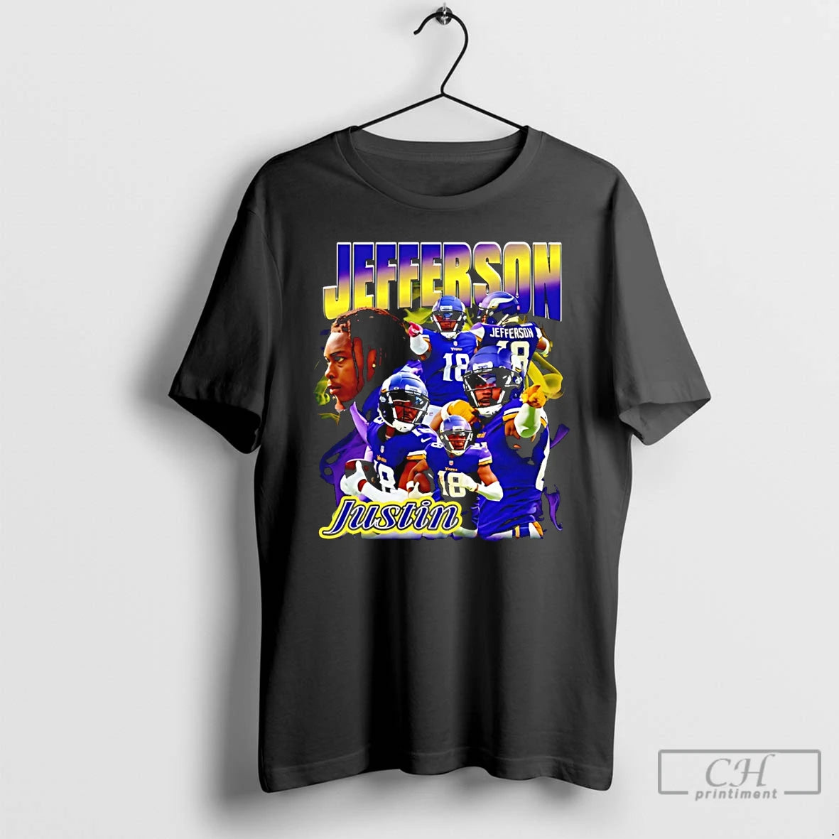 Premium Jefferson Justin Minnesota Vikings Vintage 90s 2026 T-Shirts, Hoodie, Sweatshirt | CoreVibeTees.com