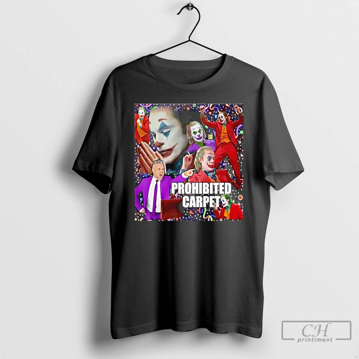 Premium Joker Prohibited Carpet T-Shirts, Hoodie, Sweatshirt | CoreVibeTees.com