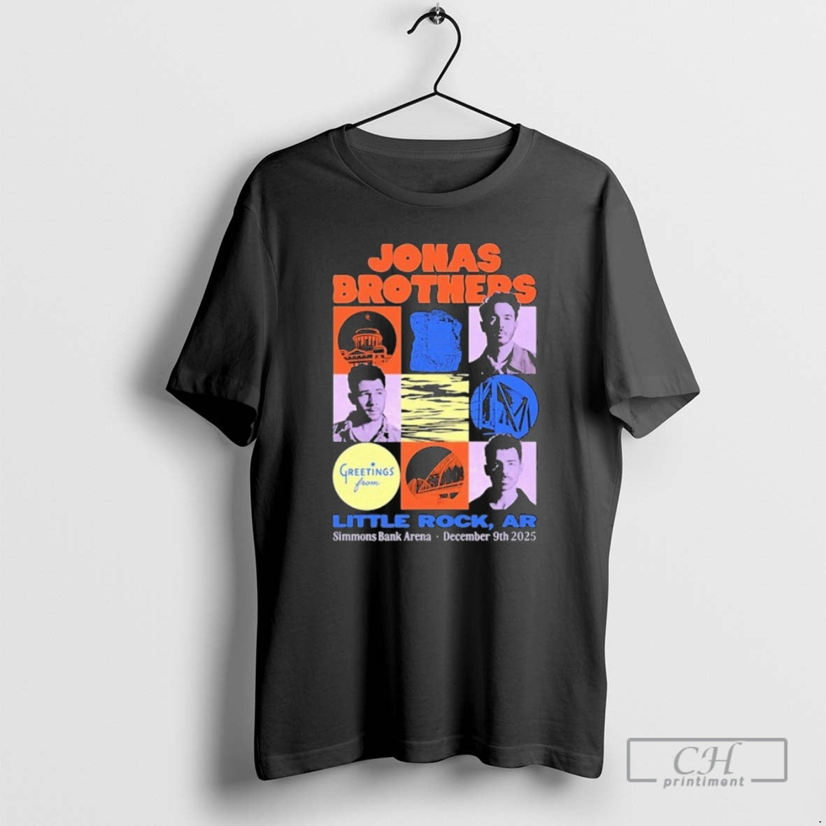 Premium Jonas Brothers Little Rock Ar Dec 9 2025 Event Shirt Sweater Hoodie, Sweatshirt | CoreVibeTees.com