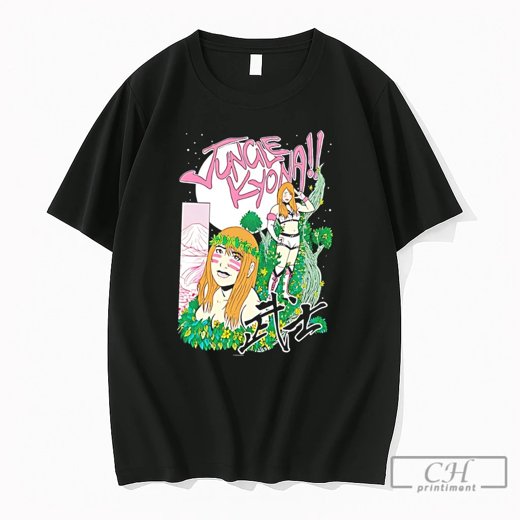 Premium Jungle Kyona Wrestler Comic Tee