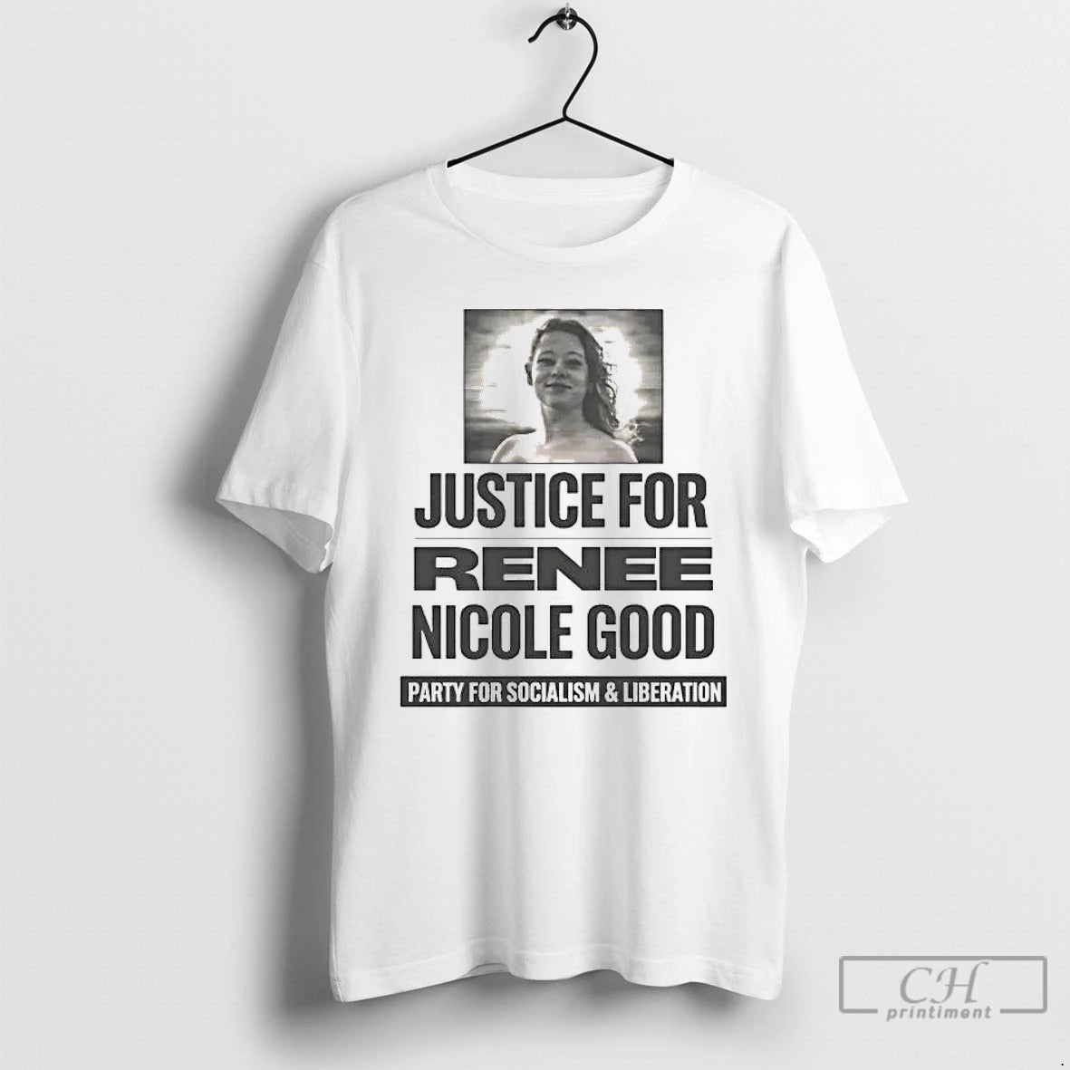 Premium Justice For Renee Nicole Good Party For Socialism And Liberation T-Shirts, Hoodie, Sweatshirt | CoreVibeTees.com
