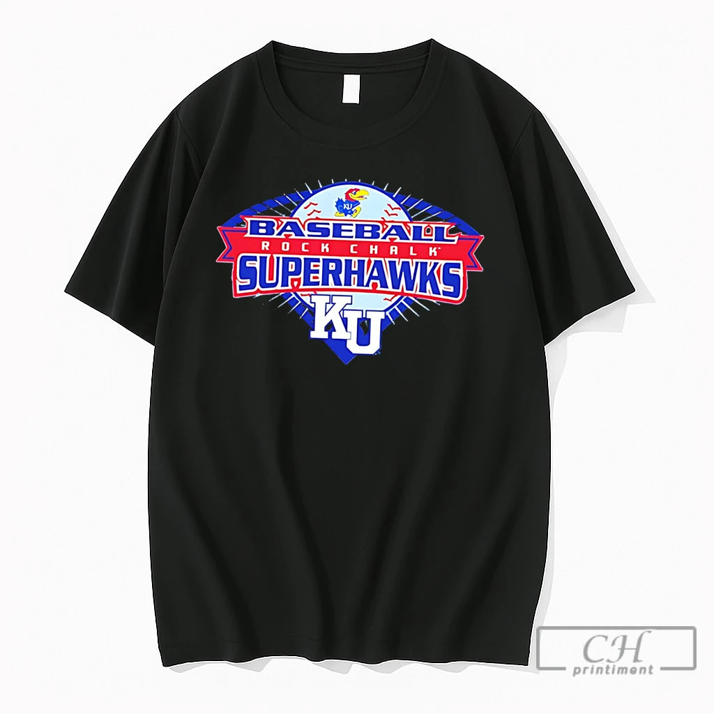 Premium Kansas Jayhawks 2026 Super Regional Superhawks Tee