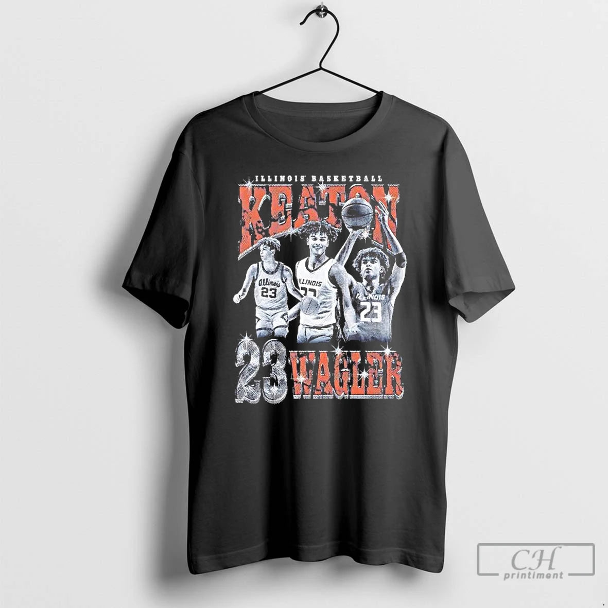Premium Keaton Wagler 90s Picture Collage Illinois Fighting Illini T-Shirts, Hoodie, Sweatshirt | CoreVibeTees.com