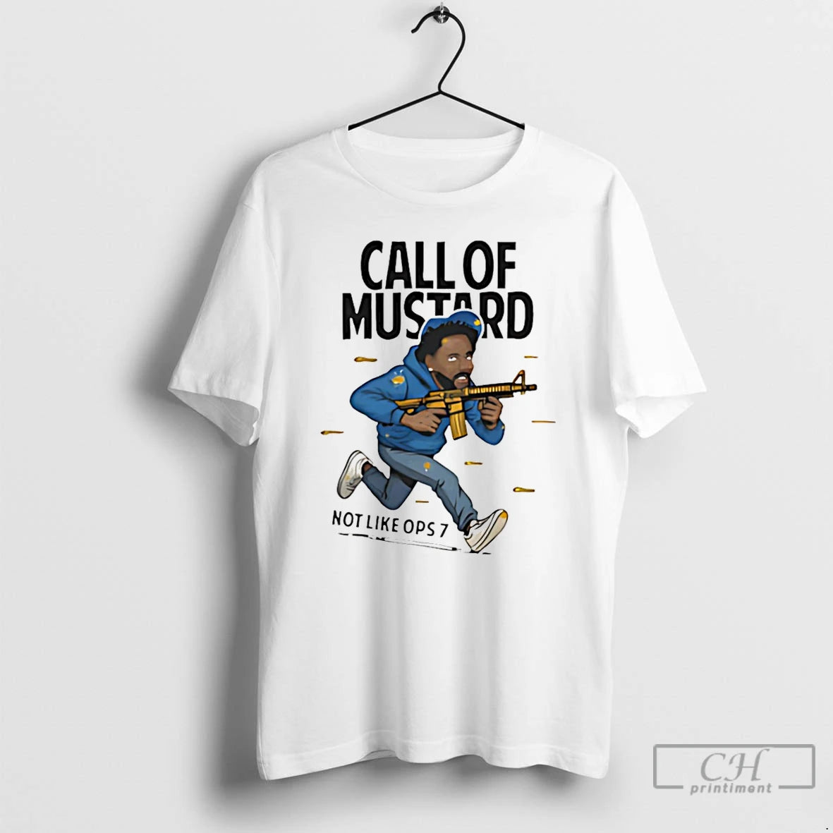 Premium Kendrick Lamar Call Of Mustard Not Like Ops 7 T-Shirts, Hoodie, Sweatshirt | CoreVibeTees.com