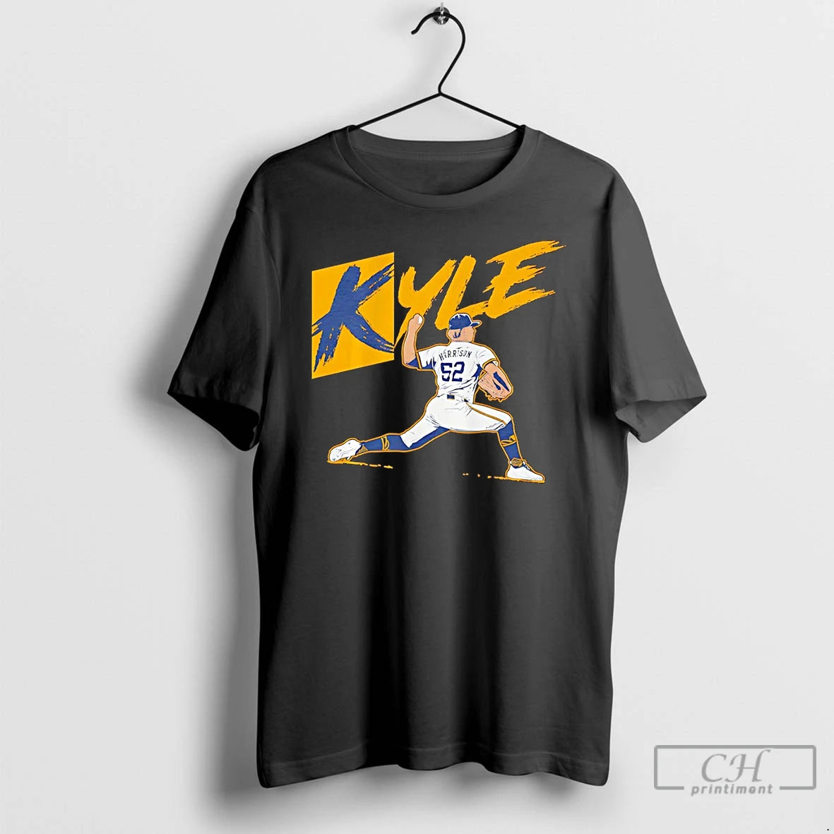 Premium Kyle Harrison Milwaukee Brewers Mlb Baseball K Sign