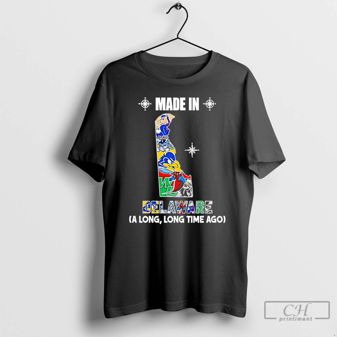 Premium Made In Delaware A Long Long Time Ago State T-Shirts, Hoodie, Sweatshirt | CoreVibeTees.com