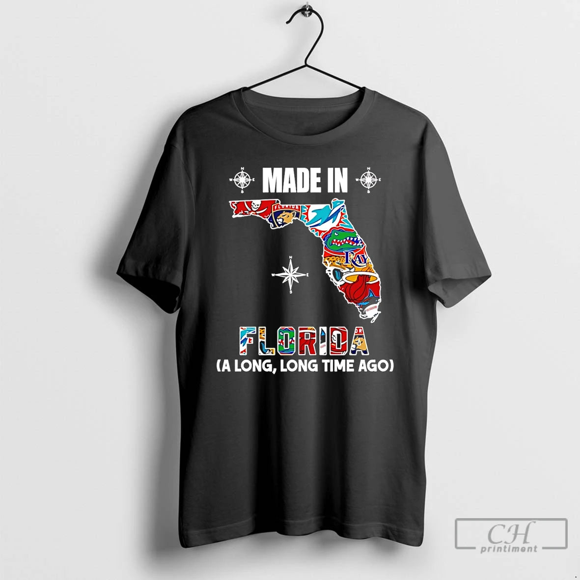 Premium Made In Florida A Long Long Time Ago State T-Shirts, Hoodie, Sweatshirt | CoreVibeTees.com
