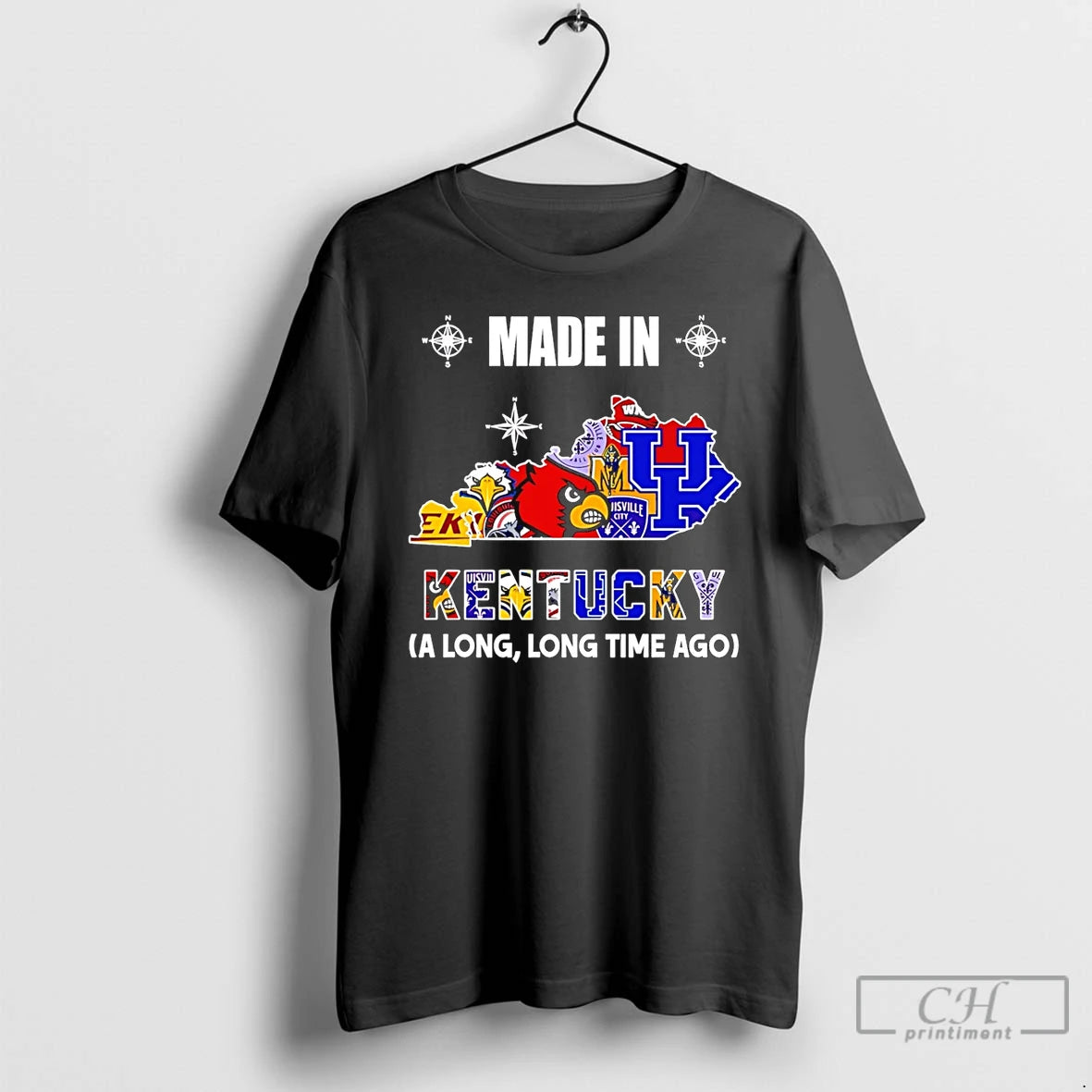 Premium Made In Kentucky A Long Long Time Ago State T-Shirts, Hoodie, Sweatshirt | CoreVibeTees.com