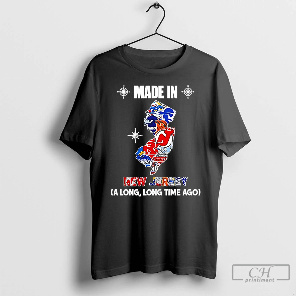 Premium Made In New Jersey A Long Long Time Ago State T-Shirts, Hoodie, Sweatshirt | CoreVibeTees.com