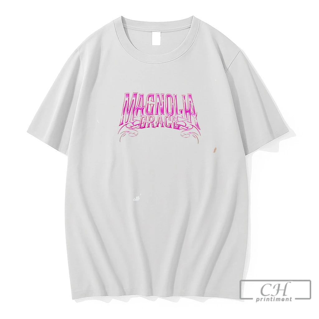 Premium Magnolia Grace Logo Tee