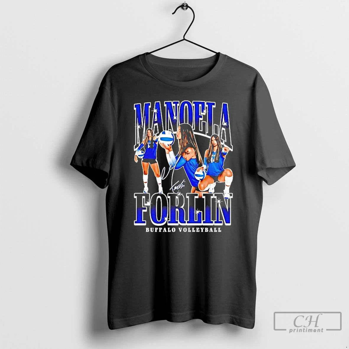 Premium Manoela Forlin 90s Picture Collage Buffalo Volleyball T-Shirts, Hoodie, Sweatshirt | CoreVibeTees.com