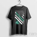 Premium Michigan State Spartans X Teacher American Flag