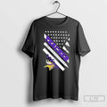 Premium Minnesota Vikings Football X Teacher American Flag T-Shirts, Hoodie, Sweatshirt | CoreVibeTees.com
