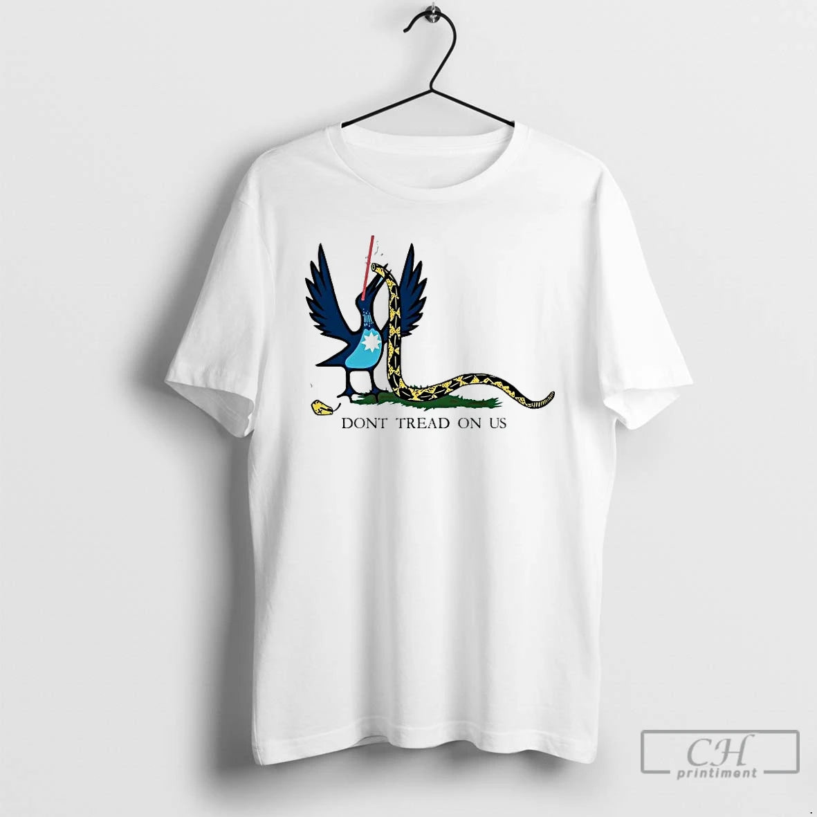 Premium Minnesota Laser Eyed Loon Dont Tread On Us T-Shirts, Hoodie, Sweatshirt | CoreVibeTees.com