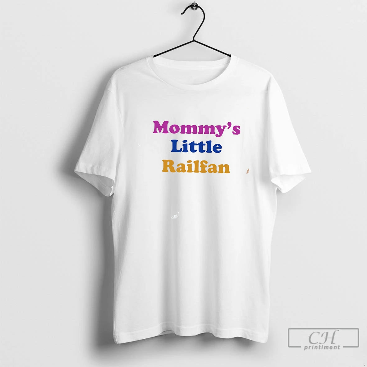 Premium Mommys Little Railfan Tee