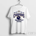Premium Monrana State Football Ncaa Fcs Football Champions 2025 T-Shirts, Hoodie, Sweatshirt | CoreVibeTees.com