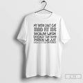 Premium My Bestie Cant Get Mad At Me Text T-Shirts, Hoodie, Sweatshirt | CoreVibeTees.com