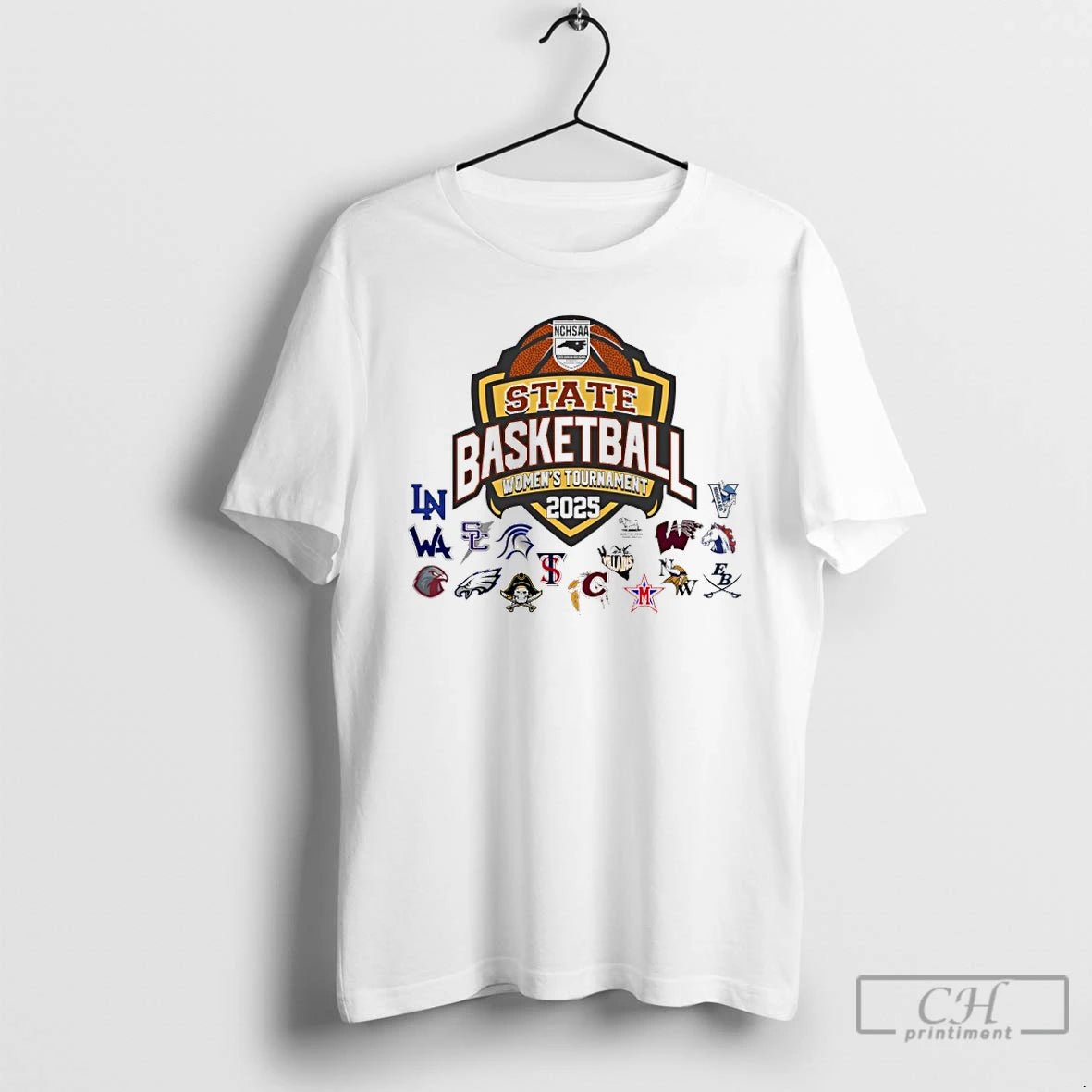 Premium Nchsaa State Basketball Womens Tournament 2025 All Team T-Shirts, Hoodie, Sweatshirt | CoreVibeTees.com