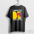 Premium Npr I Want My National Public Radio T-Shirts, Hoodie, Sweatshirt | CoreVibeTees.com