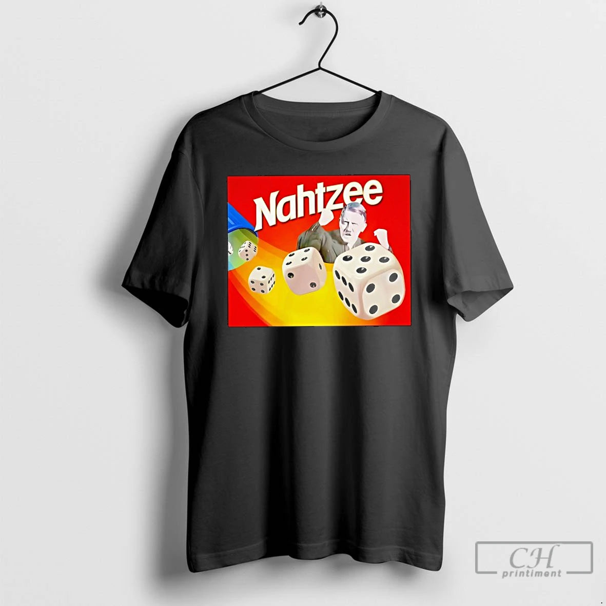 Premium Nahtzee Adolf Hitler Yahtzee T-Shirts, Hoodie, Sweatshirt | CoreVibeTees.com