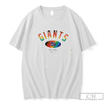 Premium New York Giants Pride Month Rainbow Logo Tee