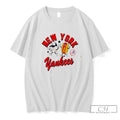 Premium New York Yankees Hotdog Preschool Snack Cartoon Tee