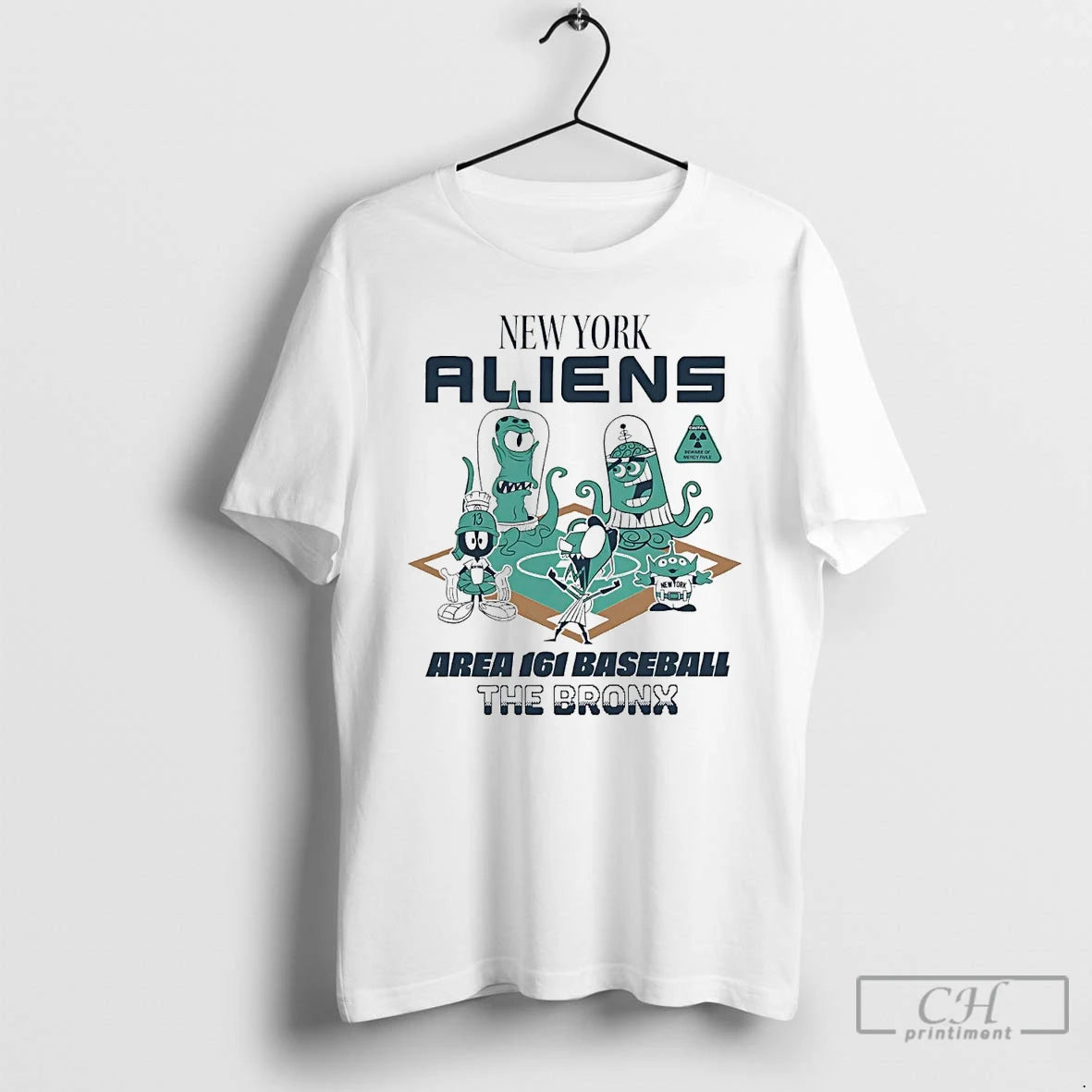 Premium New York Aliens Area 161 Baseball The Bronx T Shirts