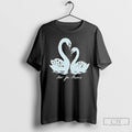 Premium Not For Radio Pair Of Swans Lovers T-Shirts, Hoodie, Sweatshirt | CoreVibeTees.com