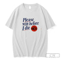 Premium Old Jewish Men Please Win Before I Die Knicks Tee