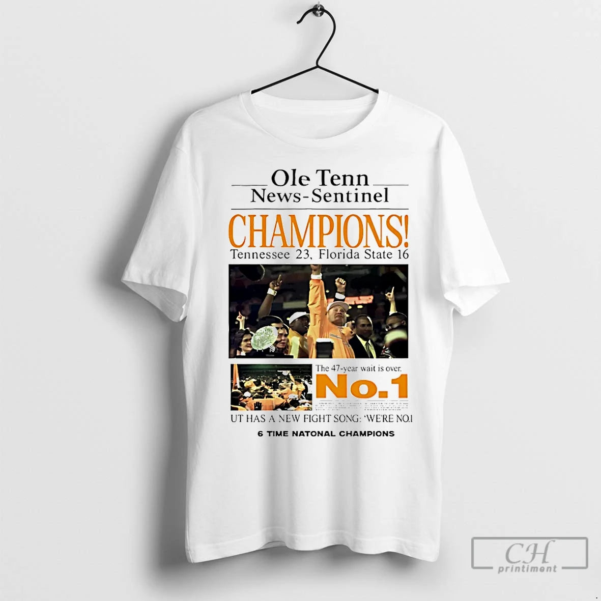 Premium Ole Tenn Sentinel Champions Tennessee 23 Florisa State 16 News