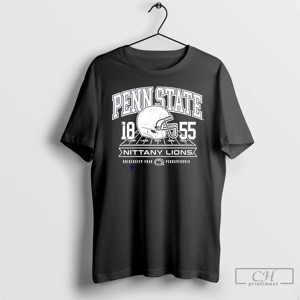 Premium Penn State Nittany Lions 1885 All American Football No Boundaries T Shirts