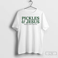 Premium Pickles And Jesus Salty And Saved T-Shirts, Hoodie, Sweatshirt | CoreVibeTees.com