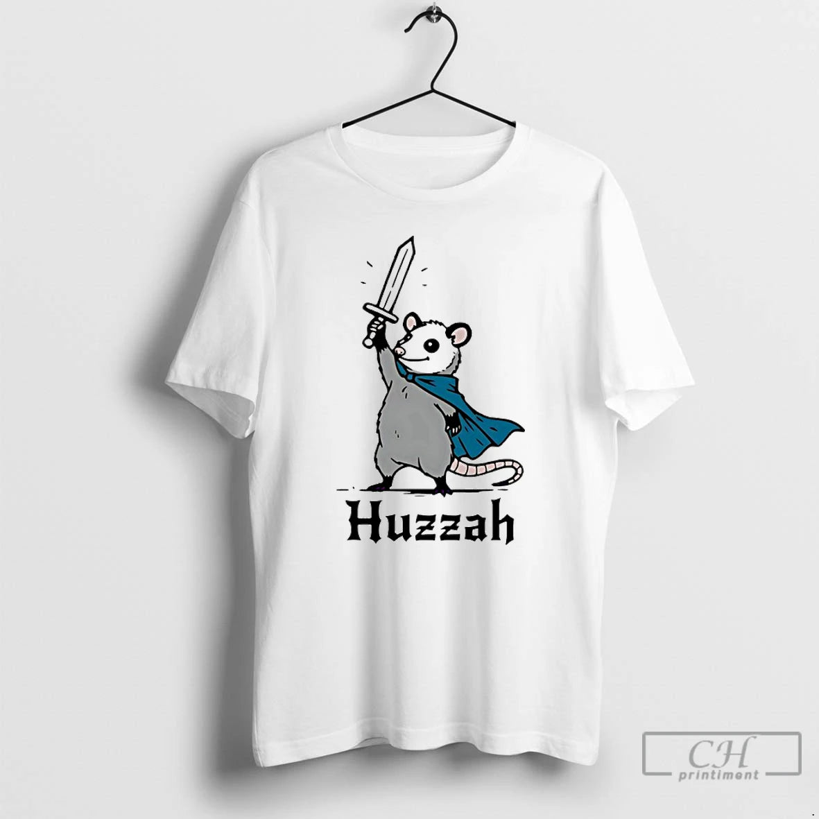 Premium Possum Knight Huzzah Meme T-Shirts, Hoodie, Sweatshirt | CoreVibeTees.com