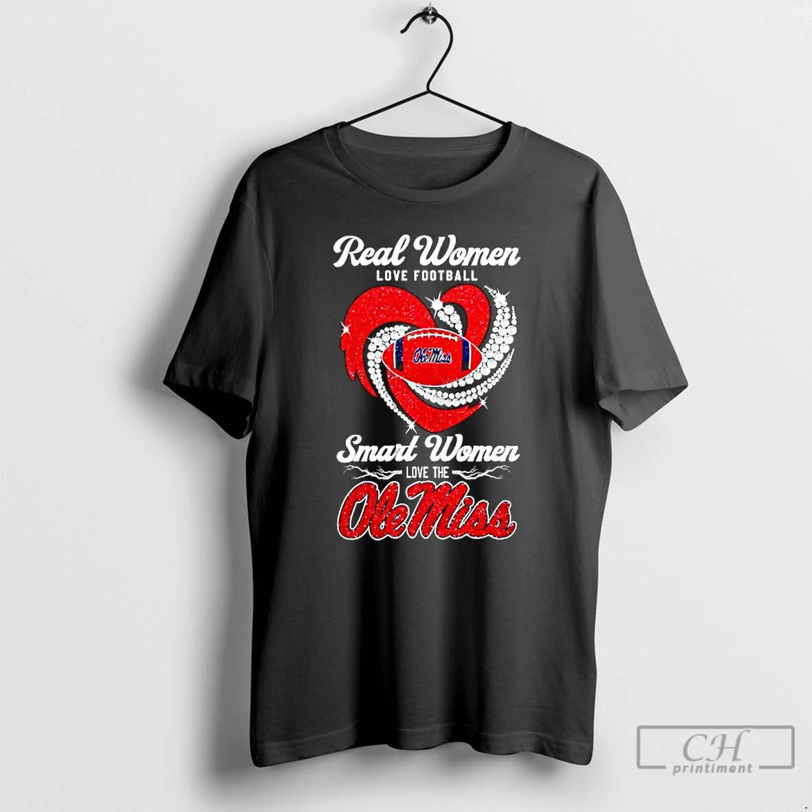 Premium Real Women Love Football Smart Women Love The Ole Miss Graphic T Shirts Sweater Hoodie, Sweatshirt | CoreVibeTees.com