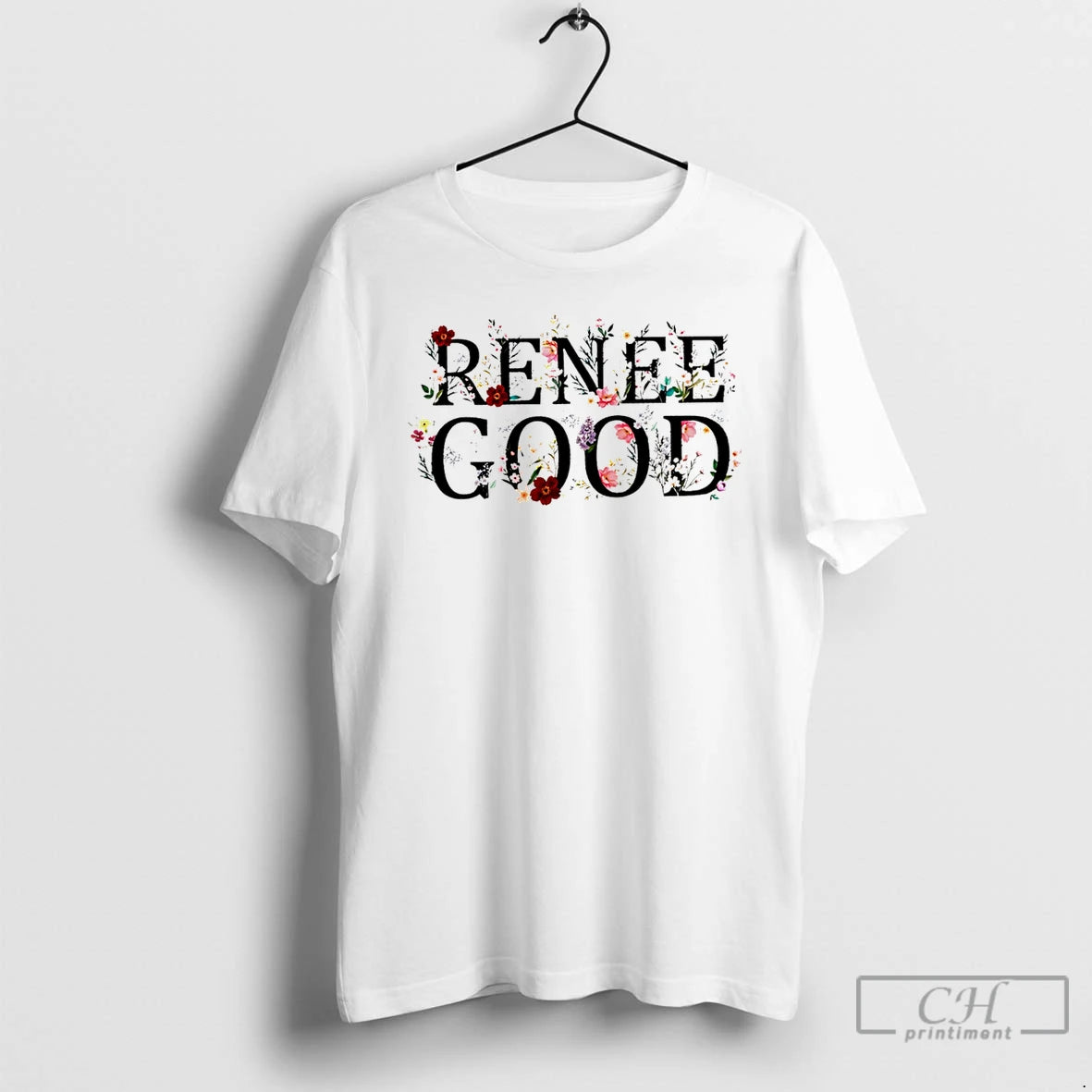 Premium Renee Good Minneapolis Protest Flowers T-Shirts, Hoodie, Sweatshirt | CoreVibeTees.com