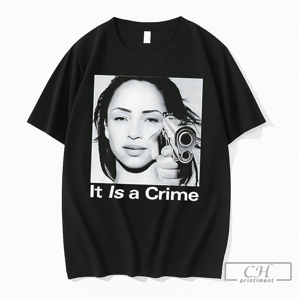 Premium Sade Henryjawnson It Is A Crime Tee