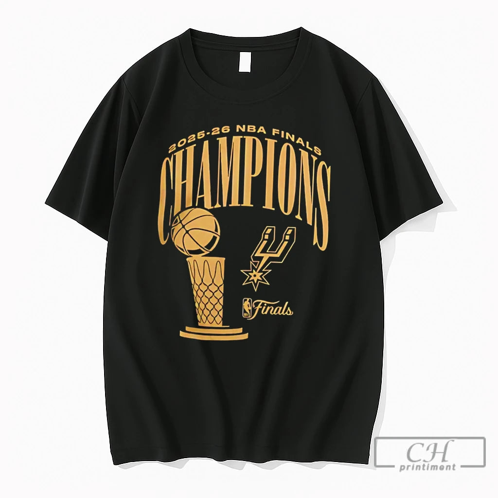 Premium San Antonio Spurs 2025 2026 Nba Finals Champions Tee