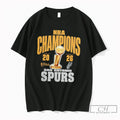 Premium San Antonio Spurs 2026 Nba Cup Champions Gold Trophy Tee
