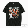 Premium San Antonio Spurs Basketball Collage Vintage Graphic